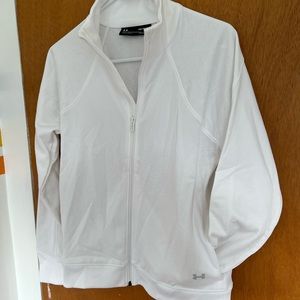 white running zip up jacket